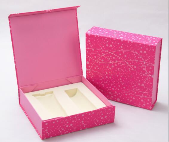 luxury cosmetic box  make-up box  personal care products packing