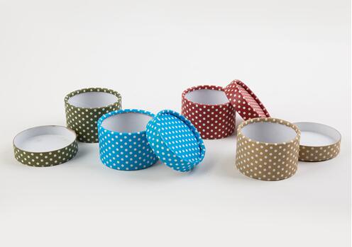 round cosmetic box Perfume Cartons  keepsake boxes